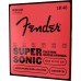 Fender 0730250312 SuperSonic 250 Electric XII Guitar Strings, Nickel-Plated Steel, 12-String, Ball End, Gauges .010-.046, (12)