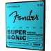 Fender 0730250404 SuperSonic 250LR Guitar Strings, Nickel-Plated Steel, Ball End, Gauges .009-.046