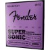 Fender 0730250407 SuperSonic 250RH Guitar Strings, Nickel-Plated Steel, Ball End, Gauges .010-.052
