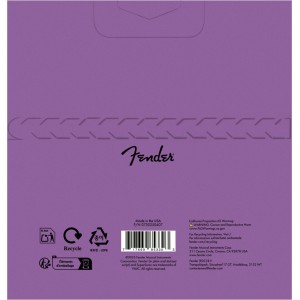 Fender 0730250407 SuperSonic 250RH Guitar Strings, Nickel-Plated Steel, Ball End, Gauges .010-.052