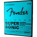 Fender 0733250404 SuperSonic Bullets 3250LR Guitar Strings, Nickel-Plated Steel, Bullet End, Gauges .009-.046