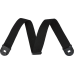 Fender 0990629009 Quick Grip Locking End Strap, Black Polypro, 2"