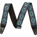 Fender 0990638025 Pasadena Woven Strap, Blue Snowflake, 2"