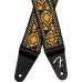 Fender 0990638031 Pasadena Woven Strap, Yellow Lotus, 2"