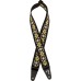 Fender 0990638035 Pasadena Woven Strap, Yellow Clover, 2"
