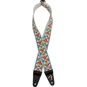 Fender 0990638036 Pasadena Woven Strap, Cathedral, 2"