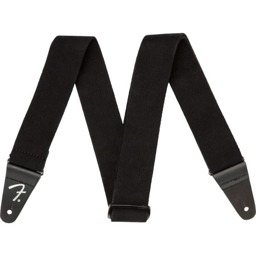 Fender 0990642006 SuperSoft Strap, Black, 2"