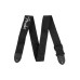 Fender 0990662043 Fender-Logo Strap, 2" - Black/Gray Logo