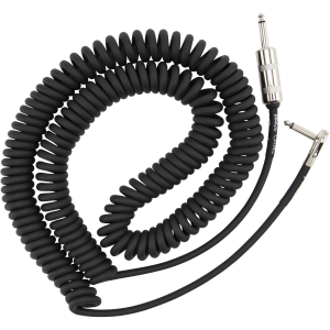 Fender 0990823003 Hendrix Voodoo Child Coil Instrument Cable, Straight/Angle, 30' - Black