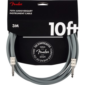 Fender 0990823070 10" Anniversary Instrument Cable - Gray