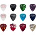 Fender 1980200100 351 Dotted Celluloid Picks, 12-Pack, Thin