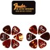 Fender 1980351010 Fine Electric Pick Tin - 12 Pack