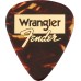 Fender and Wrangler Picks 1980351040, 351 Shape, Tortoiseshell, (8)