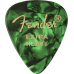 Fender 1980351671 351-Shape Premium Picks, Extra Heavy, Green Moto - 12 Count