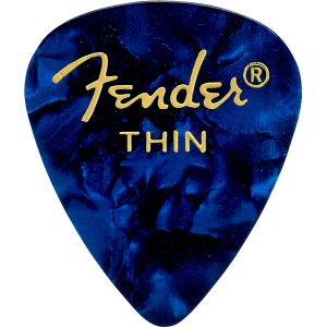 Fender 1982351102  351 Shape, Blue Moto, Thin