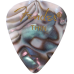 Fender 1982351157 Premium Celluloid 351 Shape Picks, Thin, Abalone