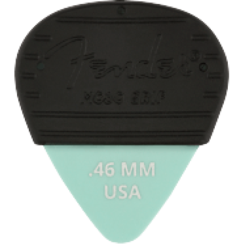 Fender 1985351401 Mojo Grip Picks, Dura-Tone Delrin .46, 3-Pack - Blue