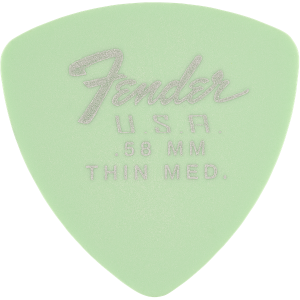 Fender 1987346750 Dura-Tone 346 Shape, .58, 12-Pack - Surf Green