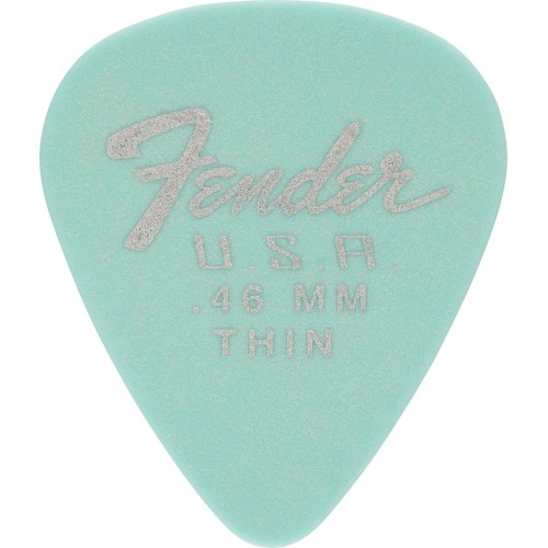 Fender 1987351700 Dura-Tone 351 Shape, .46,12-Pack - Daphne Blue