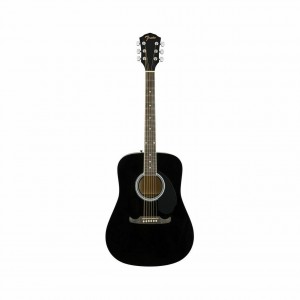 Fender FA-125 Dreadnought Black Acoustic Guitar - 0971210106