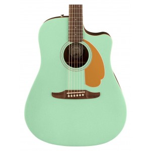 Fender Limited Edition Redondo Player Electro-Acoustic Guitar in Surf Green - 0970713557