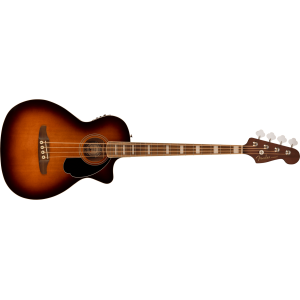 Fender 0970783164 Kingman Bass Acoustic-Bass Guitar, Walnut Fingerboard - Shaded Edge Burst