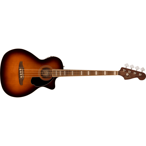 Fender 0970783164 Kingman Bass Acoustic-Bass Guitar, Walnut Fingerboard - Shaded Edge Burst