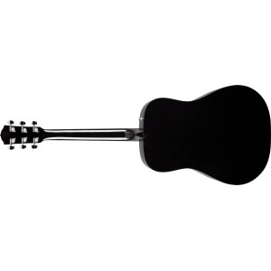 Fender 0970110206 CD-60 Dreadnought V3 with Case, Walnut Fingerboard - Black