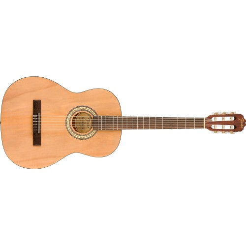 Fender 0971540021 FA-25N Nylon-String Acoustic Guitar – Natural