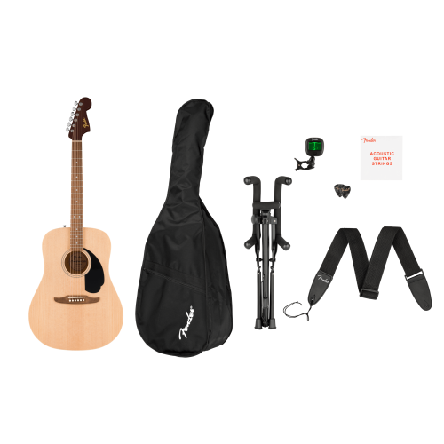 Fender 0974000421 California Debut Redondo Pack - Natural