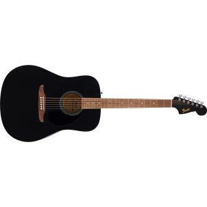 Fender 0974000506 California Debut Redondo Acoustic Guitar - Black