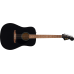 Fender 0974000506 California Debut Redondo Acoustic Guitar - Black