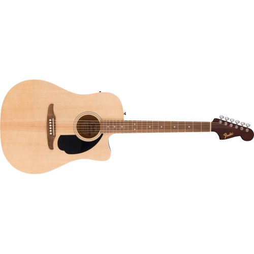 Fender 0974010521 California Debut Redondo CE, Spruce Top, Black Pickguard - Natural