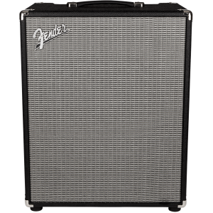 Fender 2370504900 Rumble 200 (V3), 230V UK, Black/Silver