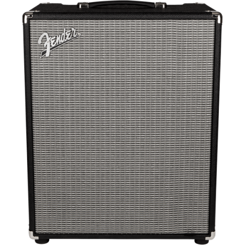 Fender 2370504900 Rumble 200 (V3), 230V UK, Black/Silver