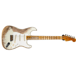 Fender 9231012880 Custom Shop Limited Edition '56 Stratocaster Super Heavy Relic Maple Neck - Aged India Ivory