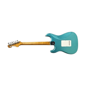 Fender 9236009325 Custom Shop S21 LTD RSTD Pine Strat LCC – Faded Teal Green Metallic
