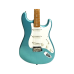 Fender 9236009325 Custom Shop S21 LTD RSTD Pine Strat LCC – Faded Teal Green Metallic