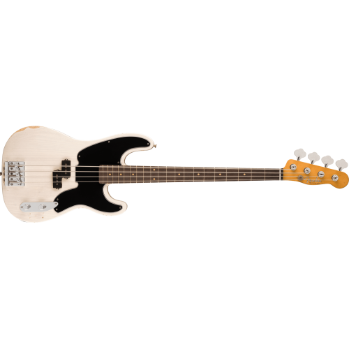 Fender 0138410701 Mike Dirnt Road Worn Precision Bass - White Blonde