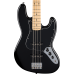 Fender 0266821506 Standard Jazz Bass, Maple Fingerboard - Black