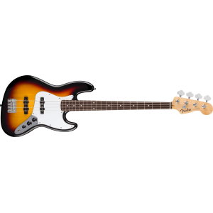 Fender 0266840500 Standard Jazz Bass, Laurel Fingerboard - 3-Color Sunburst