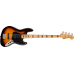 Fender 0374540500 Classic Vibe '70s Jazz Bass, Maple Fingerboard - 3-Color Sunburst
