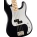 Fender 0141032306 Limited Edition 50th Anniversary Steve Harris Precision Bass, Maple Fingerboard - Satin Black