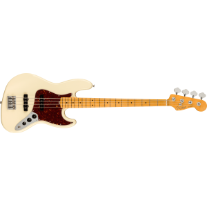 Fender 0193972705  American Professional II Jazz Bass, Maple Fingerboard, Olympic White