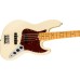 Fender 0193972705  American Professional II Jazz Bass, Maple Fingerboard, Olympic White