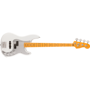 Fender 0199102796 American Ultra II Precision Bass, Maple Fingerboard - Avalanche