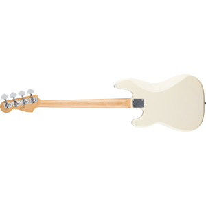 Fender 0266621505 Standard Precision Bass, Maple Fingerboard - Olympic White