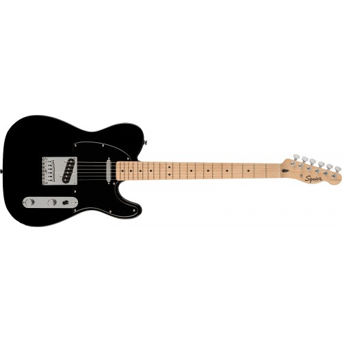 Fender FSR Bullet Telecaster Maple Fingerboard Black Pickguard Black - 0370048506