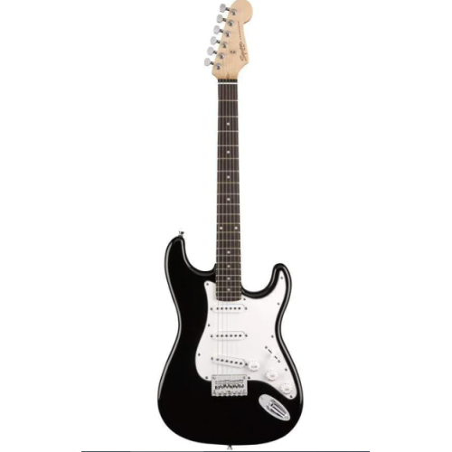 Fender 0370910506 Squier MM Stratocaster HT Electric Guitar -Black
