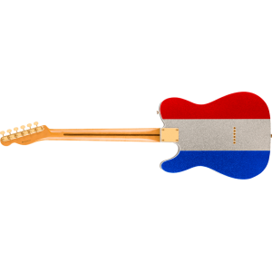 Fender 0140452371 Buck Owens Telecaster - Red, Silver and Blue Sparkle